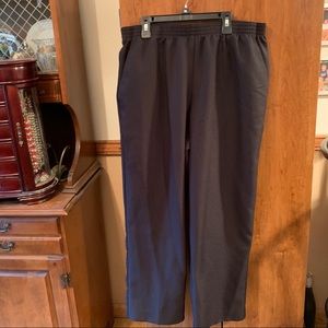 White Stag Pants , woman’s size 18 Petite , black